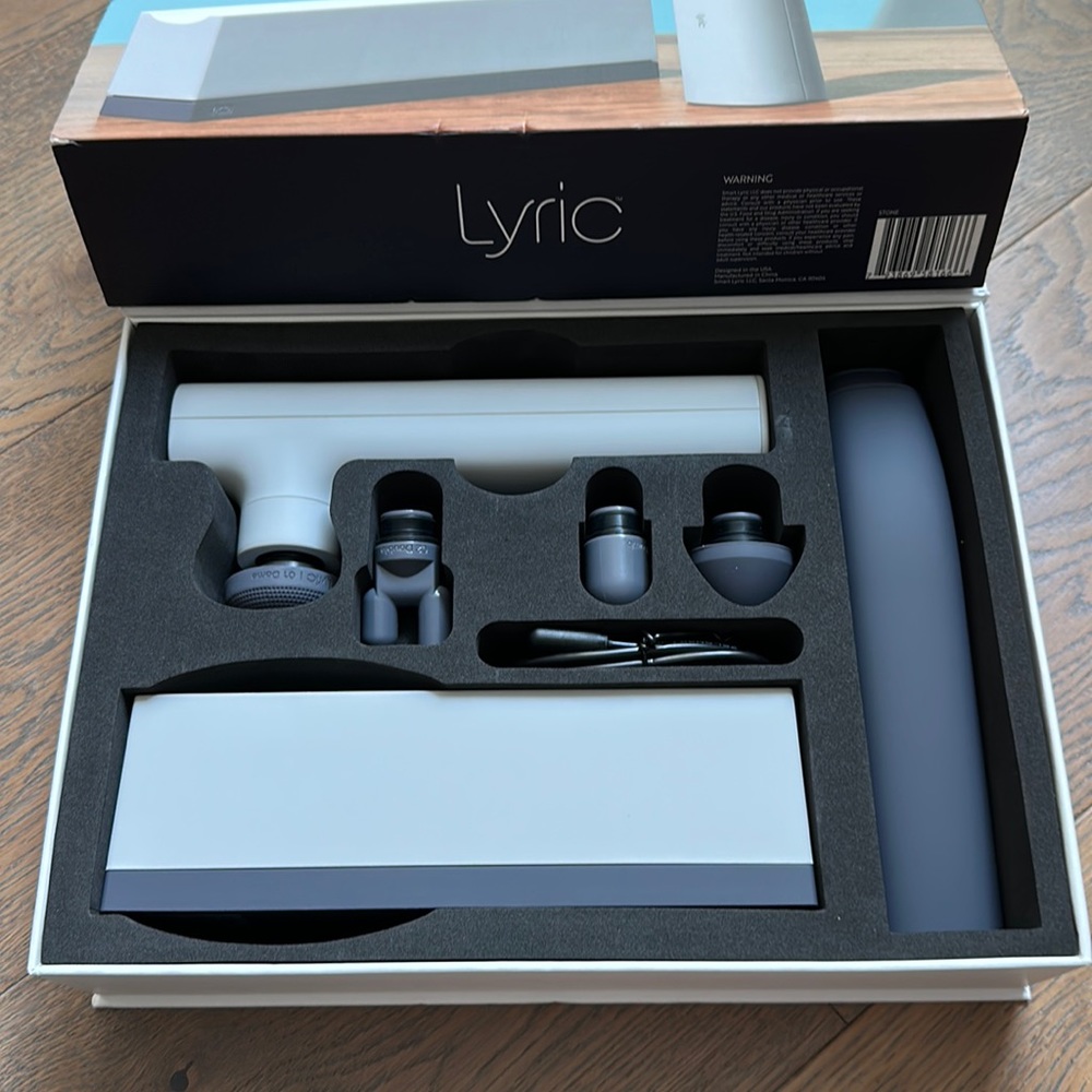 Addaday's Lyric Massage Gun in Stone